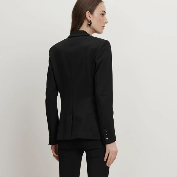 VERONICA BEARD • Iconic Classic Black scuba Blazer - size 14 - Picture 4 of 13